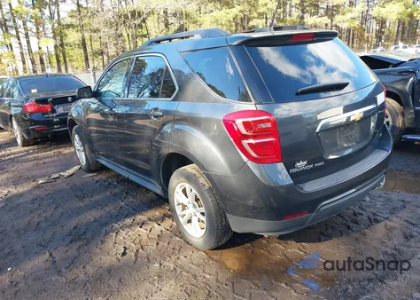 2017 Chevrolet Equinox Lt из США, поврежденный, VIN 2GNFLFEK9H6348842